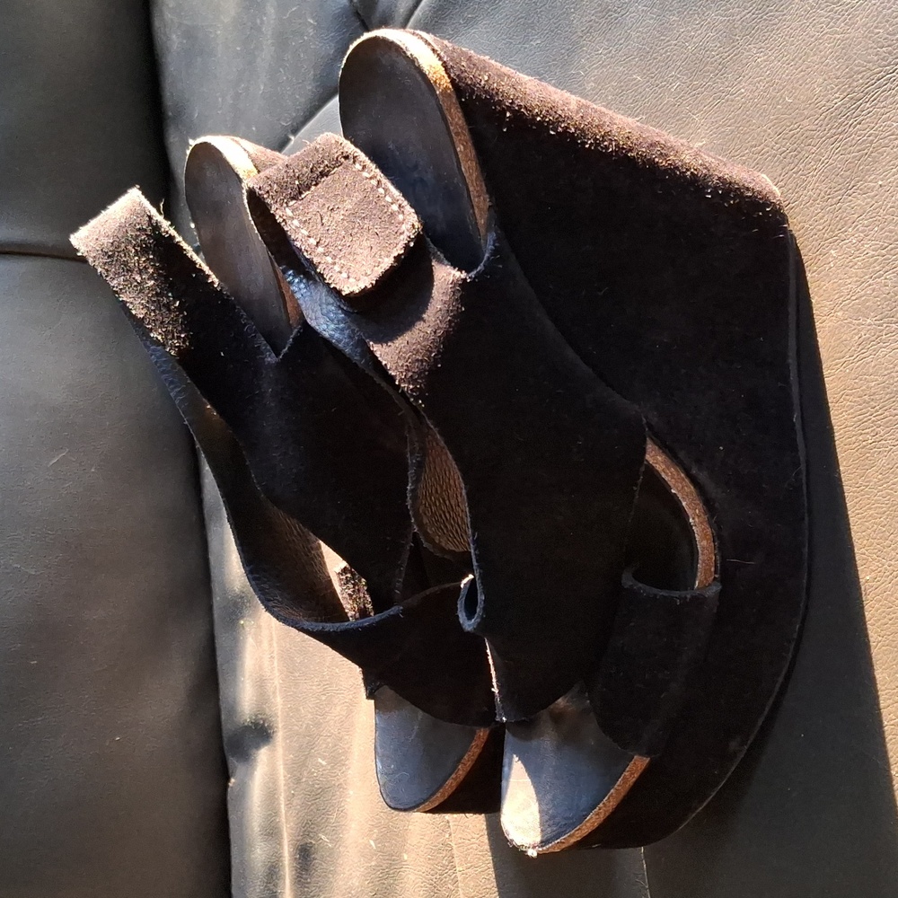 Pedro Garcia Wedge Strap Sandal size 41